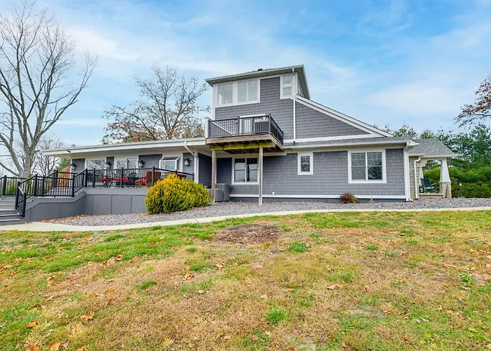 Spacious W/ Games, 4 Fireplaces, 5 Acres! Сasa de vacaciones *